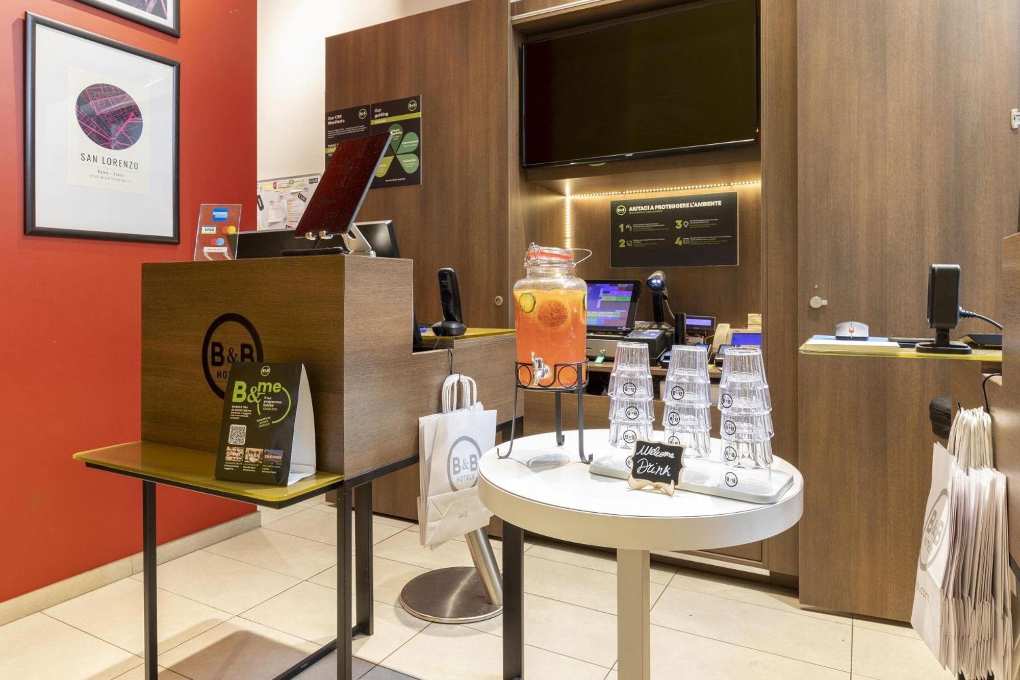 B&B Hotel Roma San Lorenzo Termini Exterior photo