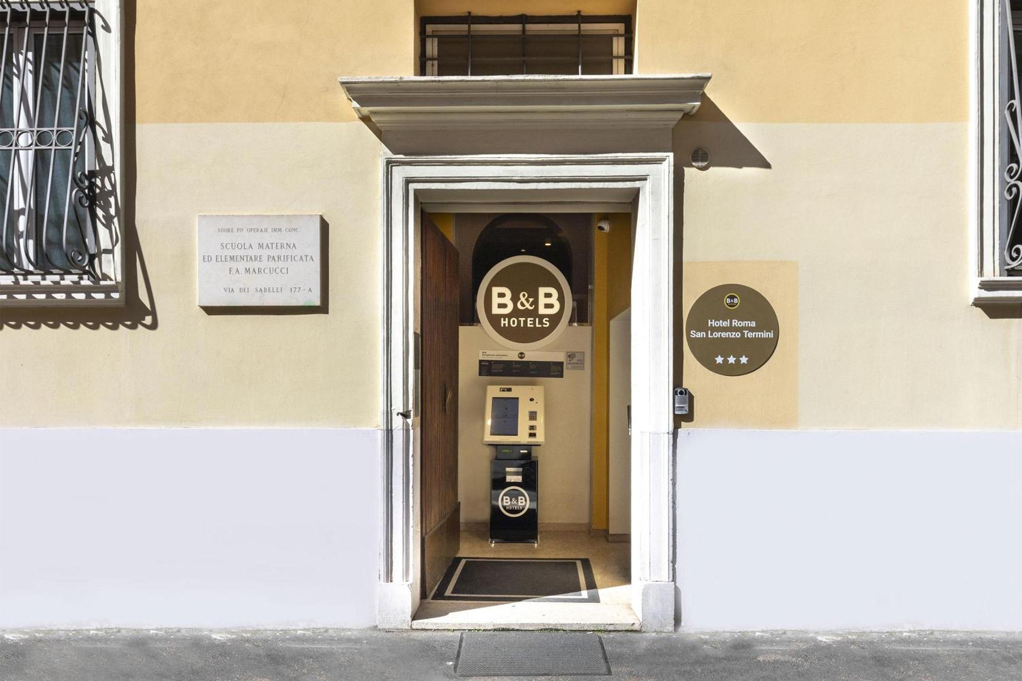 B&B Hotel Roma San Lorenzo Termini Exterior photo